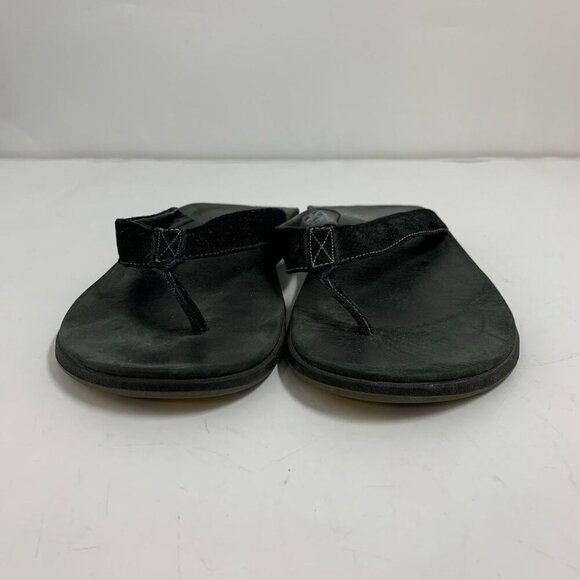 Chaco Men's Suede Leather Outdoor Thong Flip Flop Sandals Size 13 - Picture 7 of 12